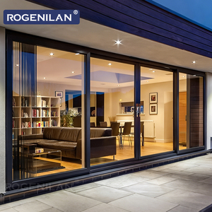 Thermal Break Double Glass Patio Door System