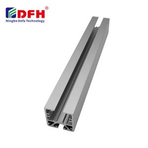 Sand Blasting Groove 8 Aluminium Profile windows and Doors Cabinet