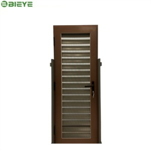 Customized Fully Blackout and Heat-insulating Aluminum Alloy Louver Door
