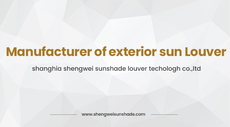 Aluminium Shutter Product View 1