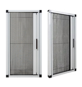 Retractable Pleated Aluminum Insect Screen Door