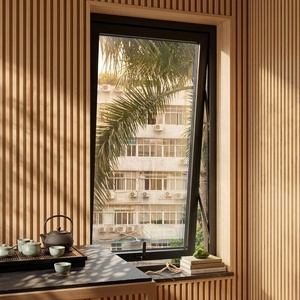 Slim Profile Aluminum Casement Window