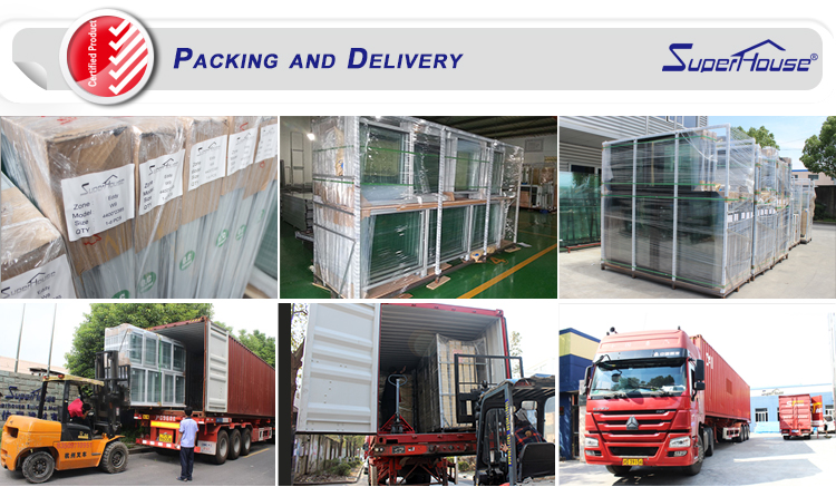 Glass Customized Commercial Fixed Picture Window Wall Storefront Curtain Wall NFRC Factory Directly Sell Aluminium Windows