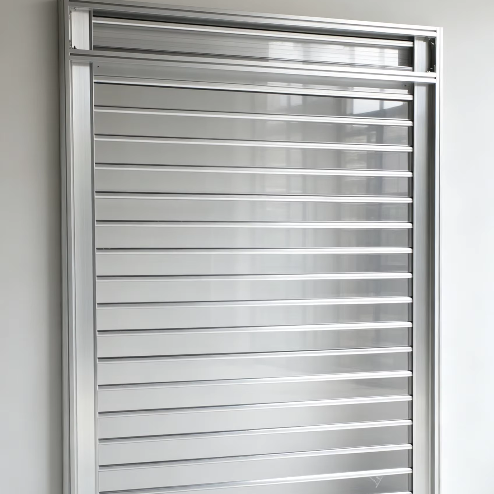 Wholesale Price Modern Customize Smart Shop Front Door Aluminum Alloy Clear Roller Shutter Door for Supermarket and Warehouse