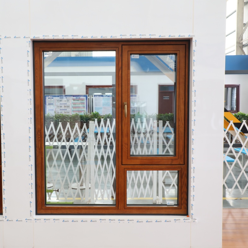 High Performance Aluminum windows Modern Wooden Window Designs Aluminum Clad Wood Casement windows