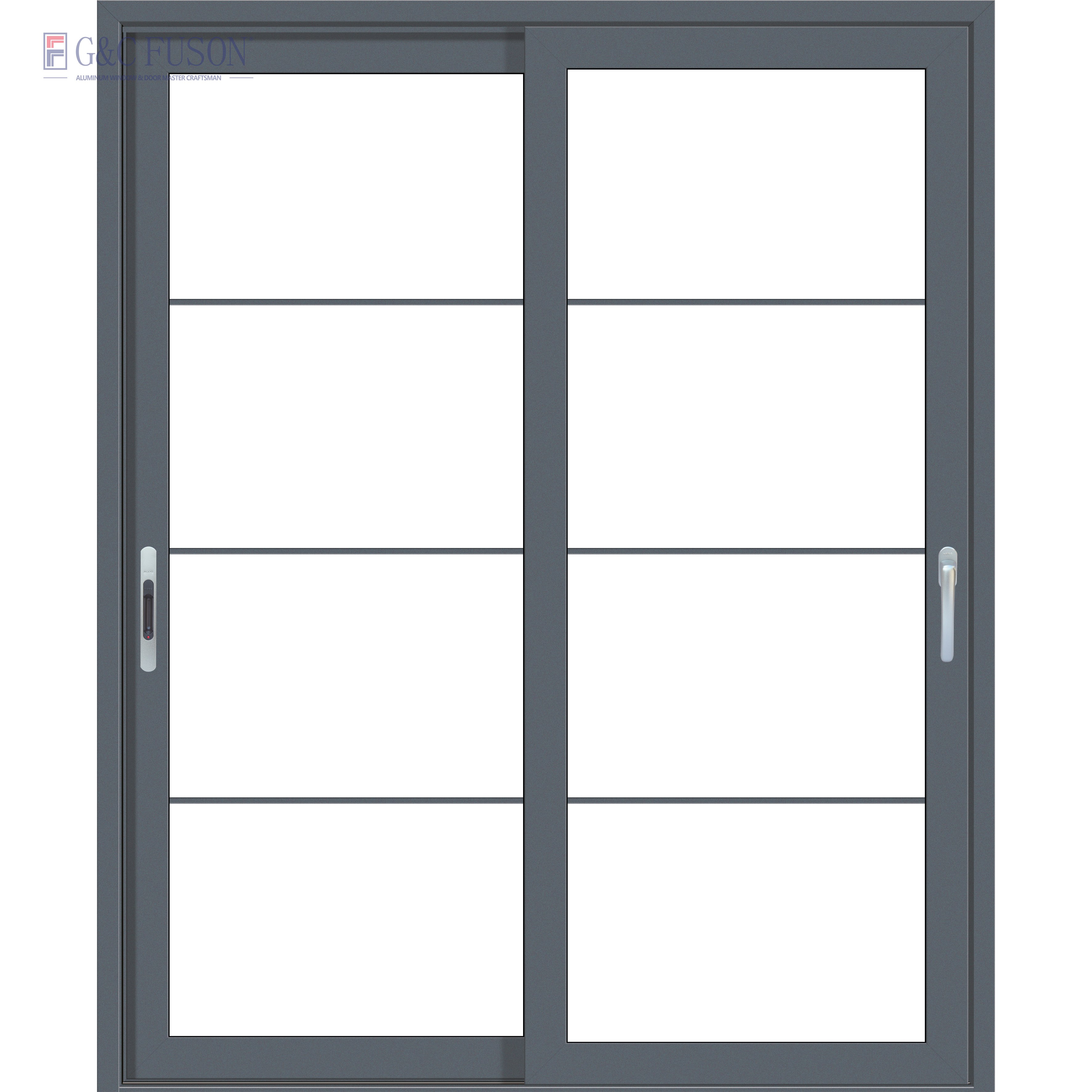 Doors And Windows Manufacturers Horizontal Aluminum Sliding Windows Buildings Screen Window With Wholesale Of New Materials