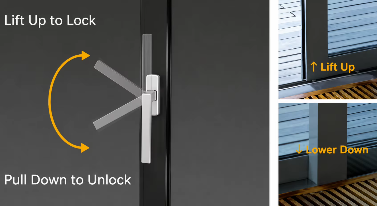Seamless Corner Aluminum Lift Sliding Doors Thermal Break Heavy Duty Panoramic Patio Glass Doors Large Opening for Modern Villa