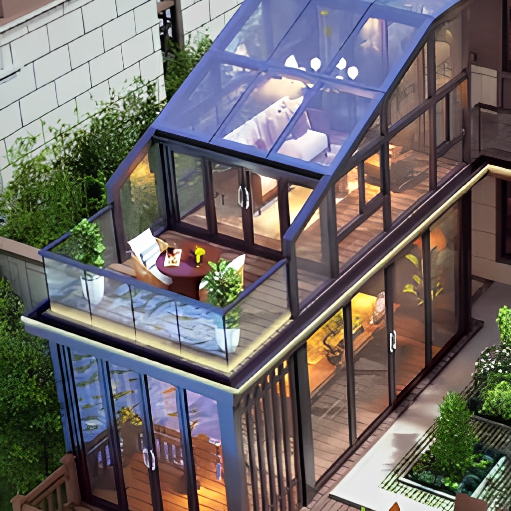 110 Casement Window Integrated Screen Thermal Break Flush Interior Exterior Tempered Hollow Glass