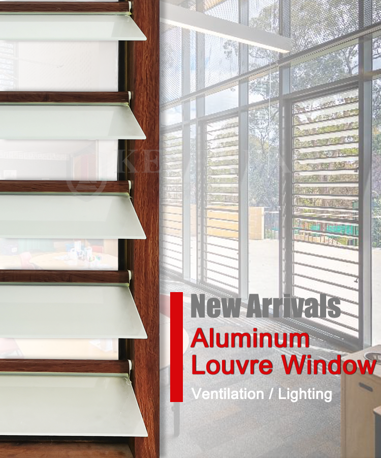 Aluminum Glass Louvre Exterior View