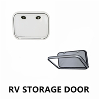 Manufacturer High Quality Aluminum Alloy RV Caravan Motorhome Hatch Door