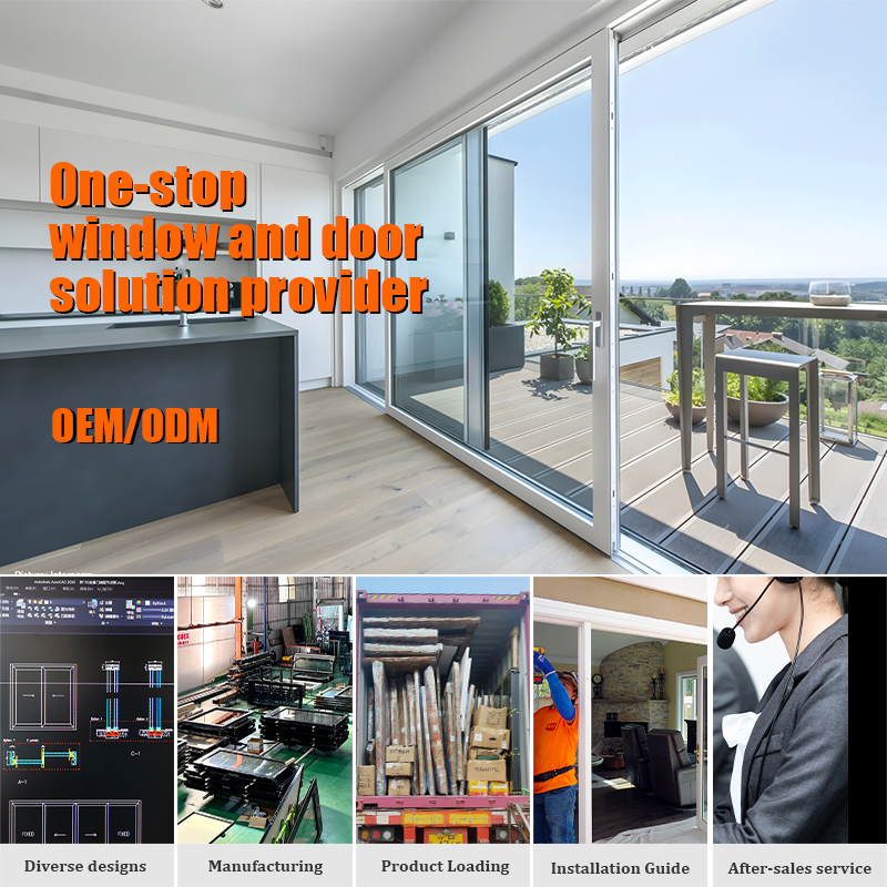 Commercial Grade Heavy Duty Lift and Slide Door Large Span Aluminum Sliding Door for Restaurant Patio