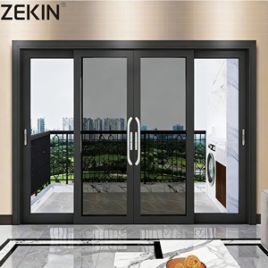 Commercial Exterior Patio Panoramic Aluminum Sliding Doors