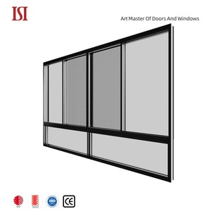 Hurricane-Proof Aluminum Horizontal Sliding Storm Windows