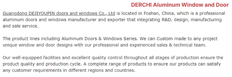 Advanced craftsmanship standard