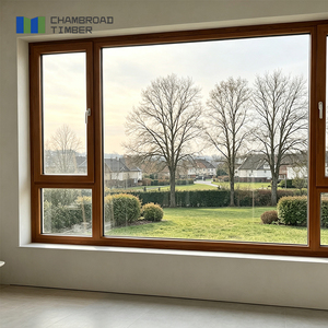 CHAMBROAD Aluminum Clad Wood Windows Triple Glazed Low-E Glass