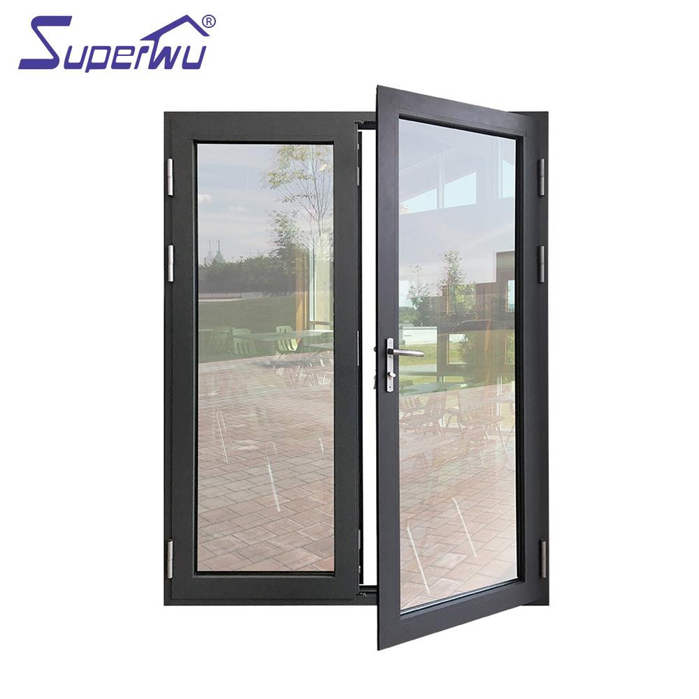 Aluminum Doors and Windows Suppliers Energy Saving Modern Designs Mobile Home Used French Doors