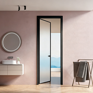 Modern Aluminum Double Door French Balcony Doors