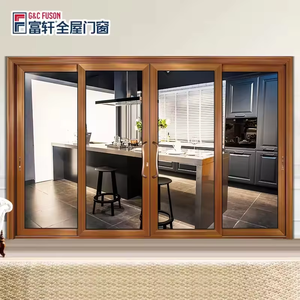 Bulletproof Glass Heavy-Duty Aluminium Sliding Doors