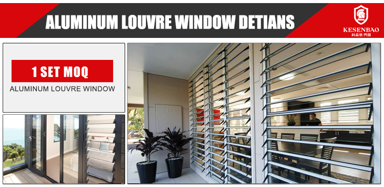 Aluminum Louvre Window Specifications Details