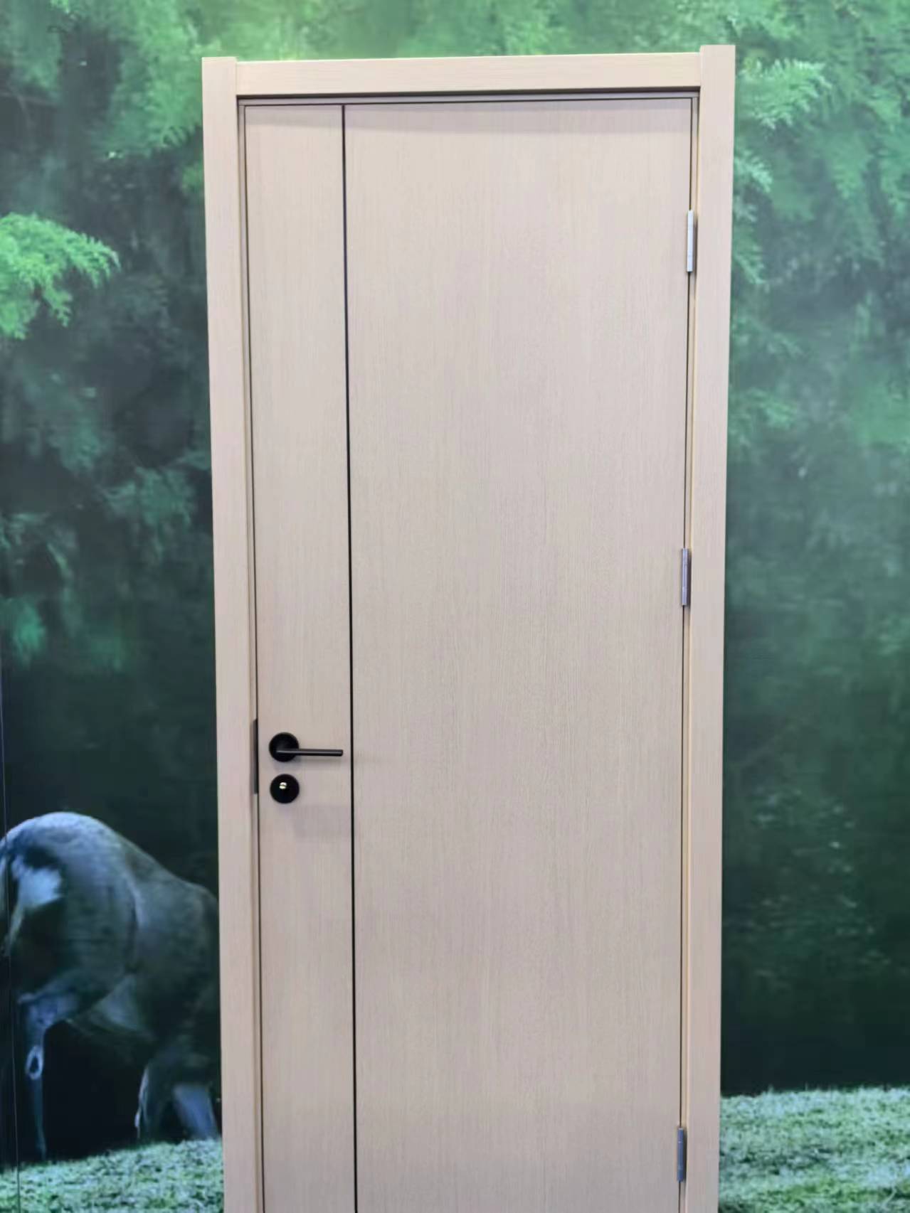 Melamine wooden door display 2