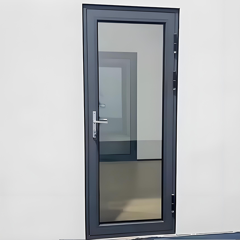 Modern Double Swing Aluminum Casement Door Construction