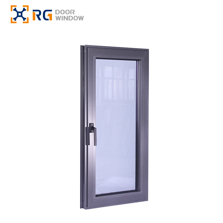 RG65 2025 New Hot Selling Custom Aluminum Thermal Insulation Windproof Open to Inside Aluminum Casement Windows