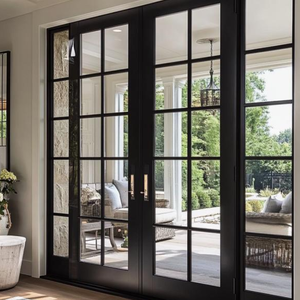 Thermal Break Aluminum French Double Swing Door
