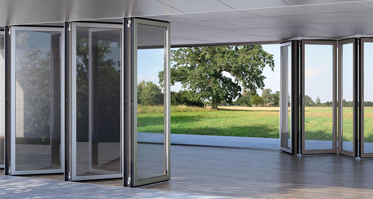 Folding Door Display