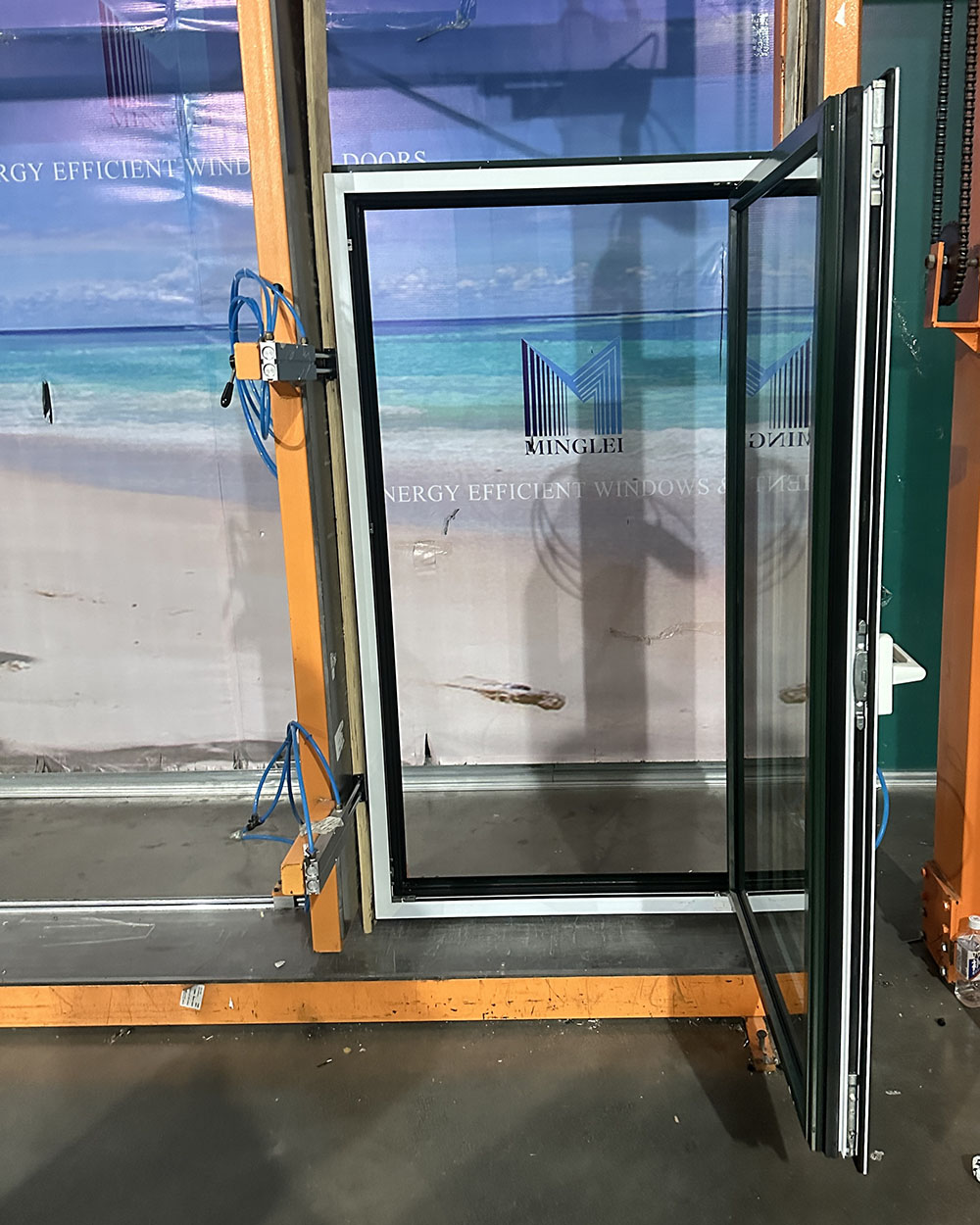 MINGLEI Aluminum Window America High Efficiency Windows Aluminum Glass Casement Windows
