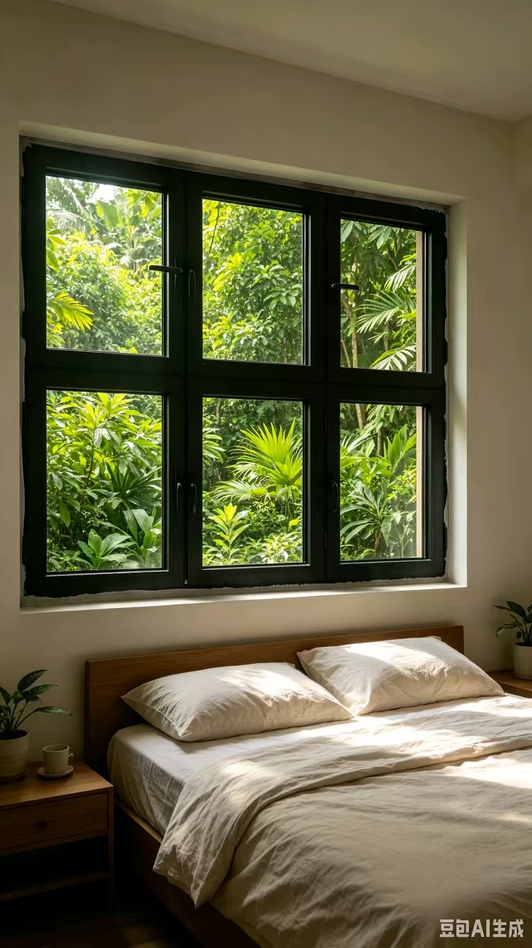 Soundproof Double Layer Insulated Glass Low Noise School Dormitory Engineering Casement Aluminium Window