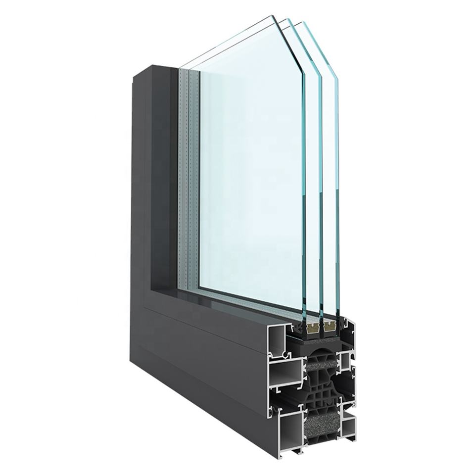 MINGLEI Aluminum Window America High Efficiency Windows Aluminum Glass Casement Windows