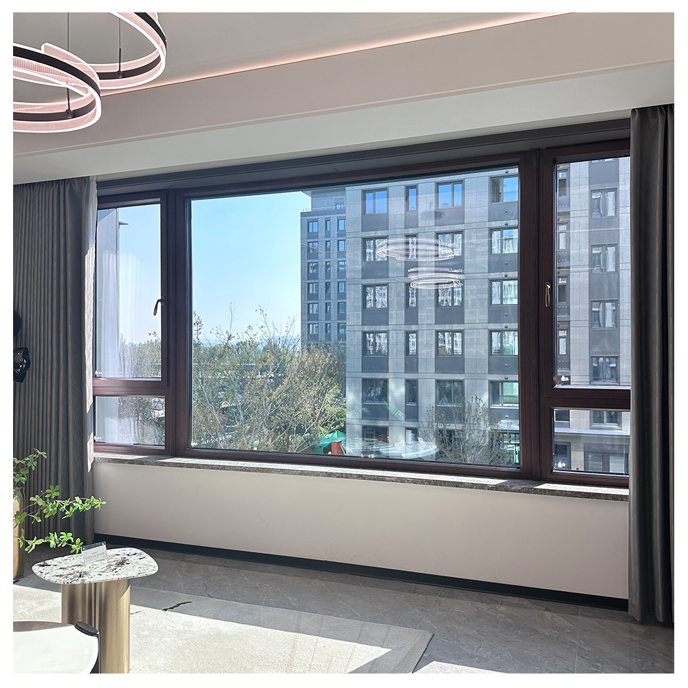 Aluminum-Clad Timber Window PHI EnerPHit Ready Uw&le;0.8 W/m&sup2;K ROTO Hardware CE EN14351 Heritage Style Available