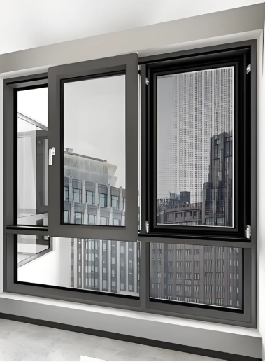 European Style Aluminum Window Sliding Window Aluminum Alloy Double Glass Smooth Windproof for Living Room School/for House