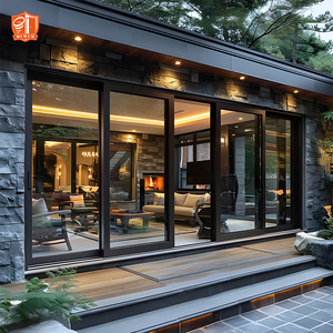 Heavy Aluminum Glazed Patio Lift Sliding Doors