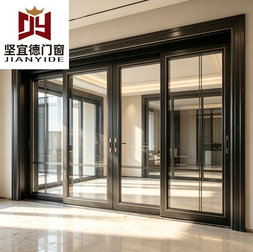 Exterior Patio Sliding Door Living Room Application