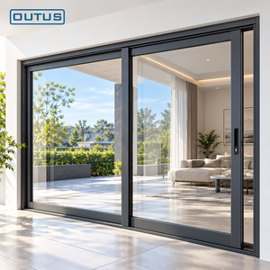 OUTUS Diamond Mesh Security Screen Door
