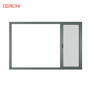 DERCHI Modern Slim Frame Aluminum Casement Windows