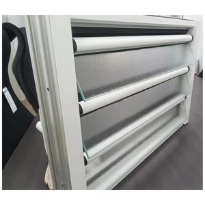 Tempered Glass Jalousie Window Louvre windows with Aluminum Frame and Glass Slates