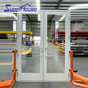 Commercial Impact Aluminum Double Entry Door