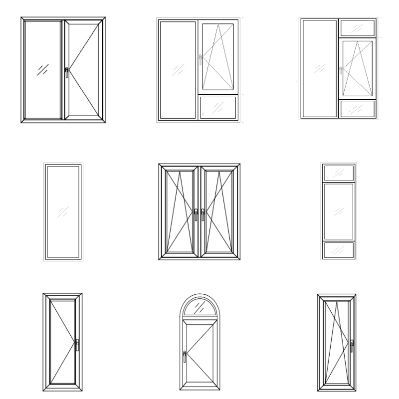 Complete Window Frame Structure