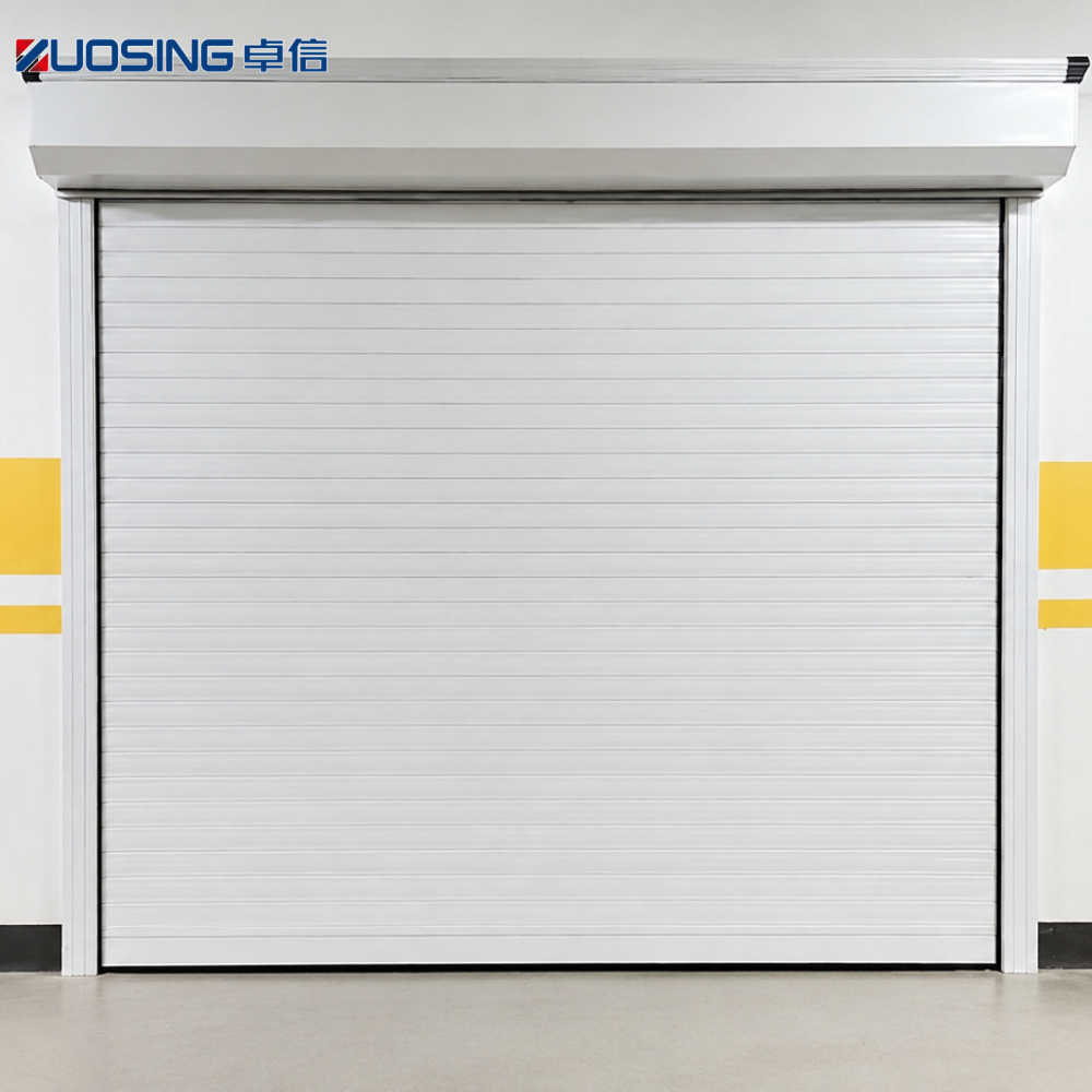 Heavy Duty Industrial Grade Aluminum Rolling Steel Door for Commercial Building Security and Factory Warehouse Protection
