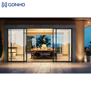 Bulletproof Double Glazing Aluminum Sliding Door and Window