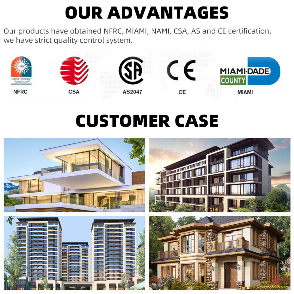 High Quality Customized French Style Aluminum Tempered Glass Casement Doors Fiberglass Screen Waterproof for Apartment Hotel Use