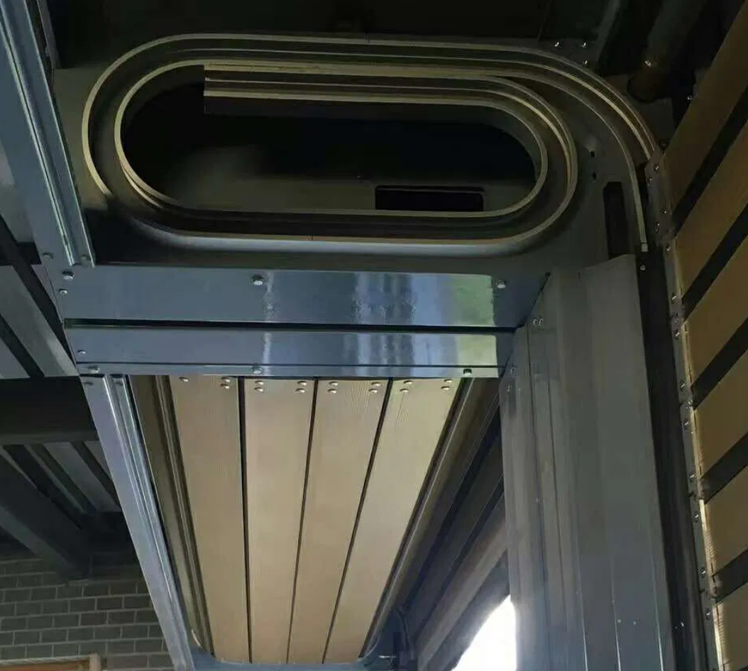 Aluminum Alloy Spiral Turbo Rapid Door Fast Garage Door Aluminum Insulation Panel Shutter Fast Door