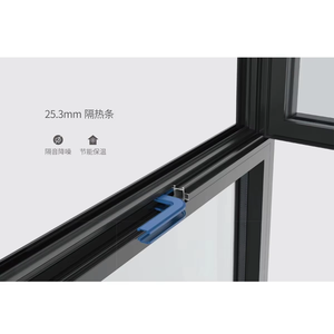 Fuson Hotel Airproof Aluminum Storm Casement Windows