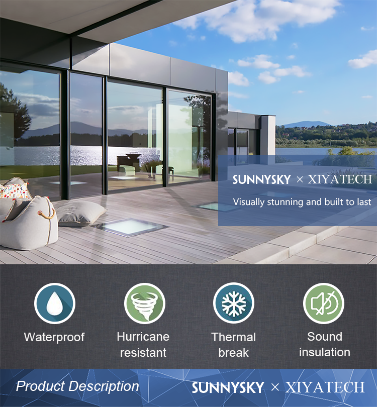 Aluminum French Door Banner