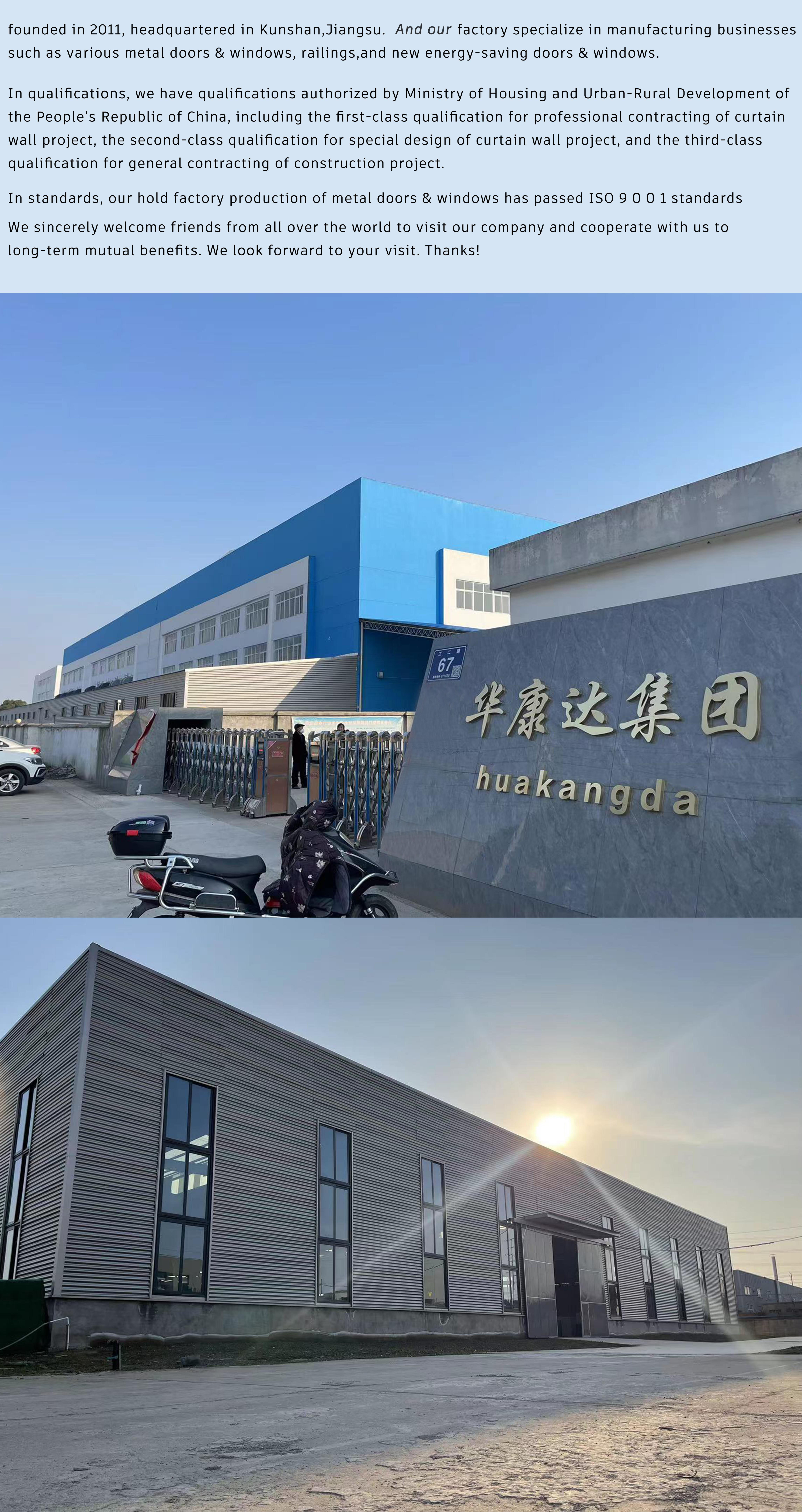 Factory manufacturing facility