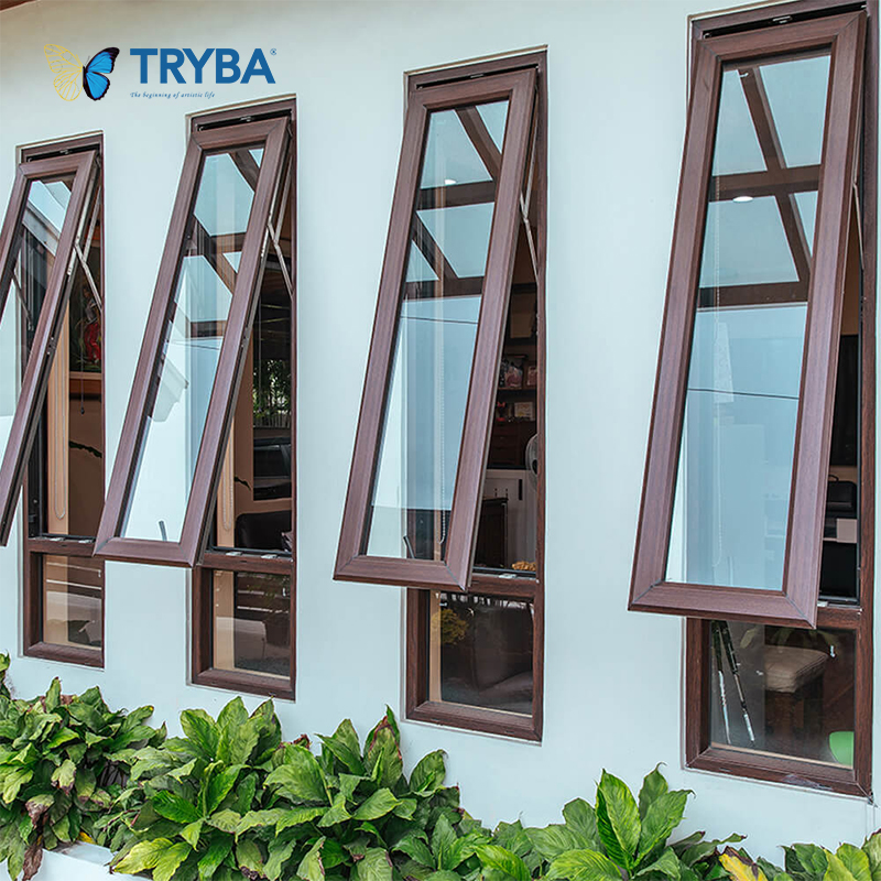 Manufacturers Best Selling Modern Style Large Aluminum Awning Windows for Bedroom