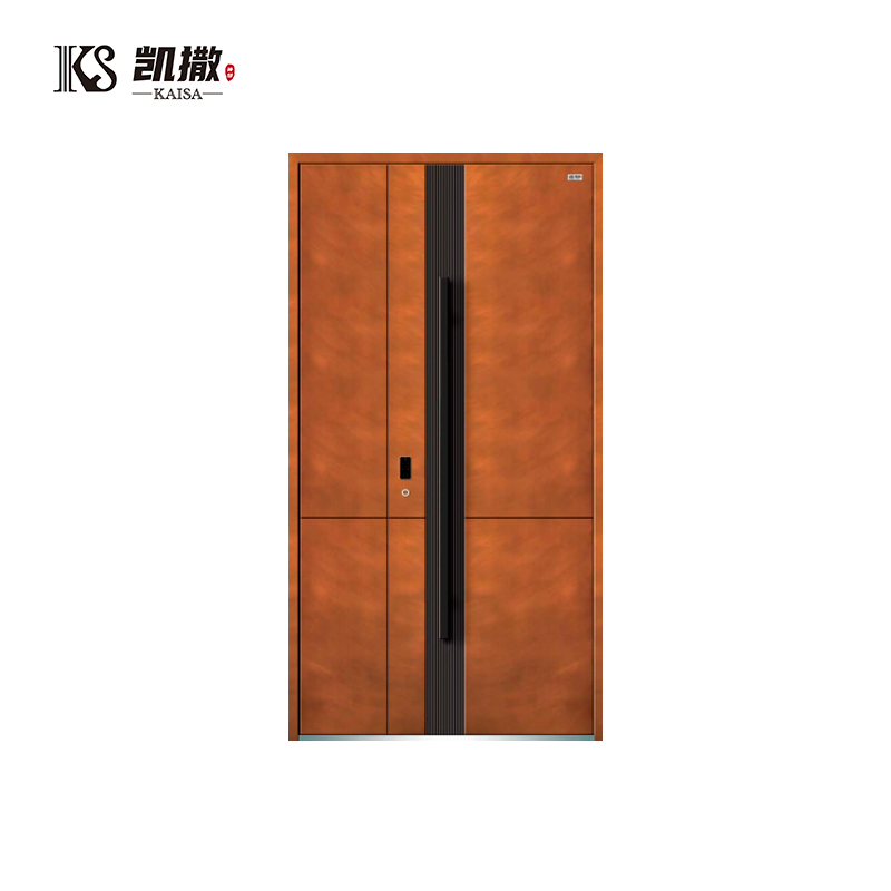 Modern Aluminum Security Front Door with Hidden Hinges Anti-Theft, Thermal Insulated, Noise Reducing for Luxury Villas