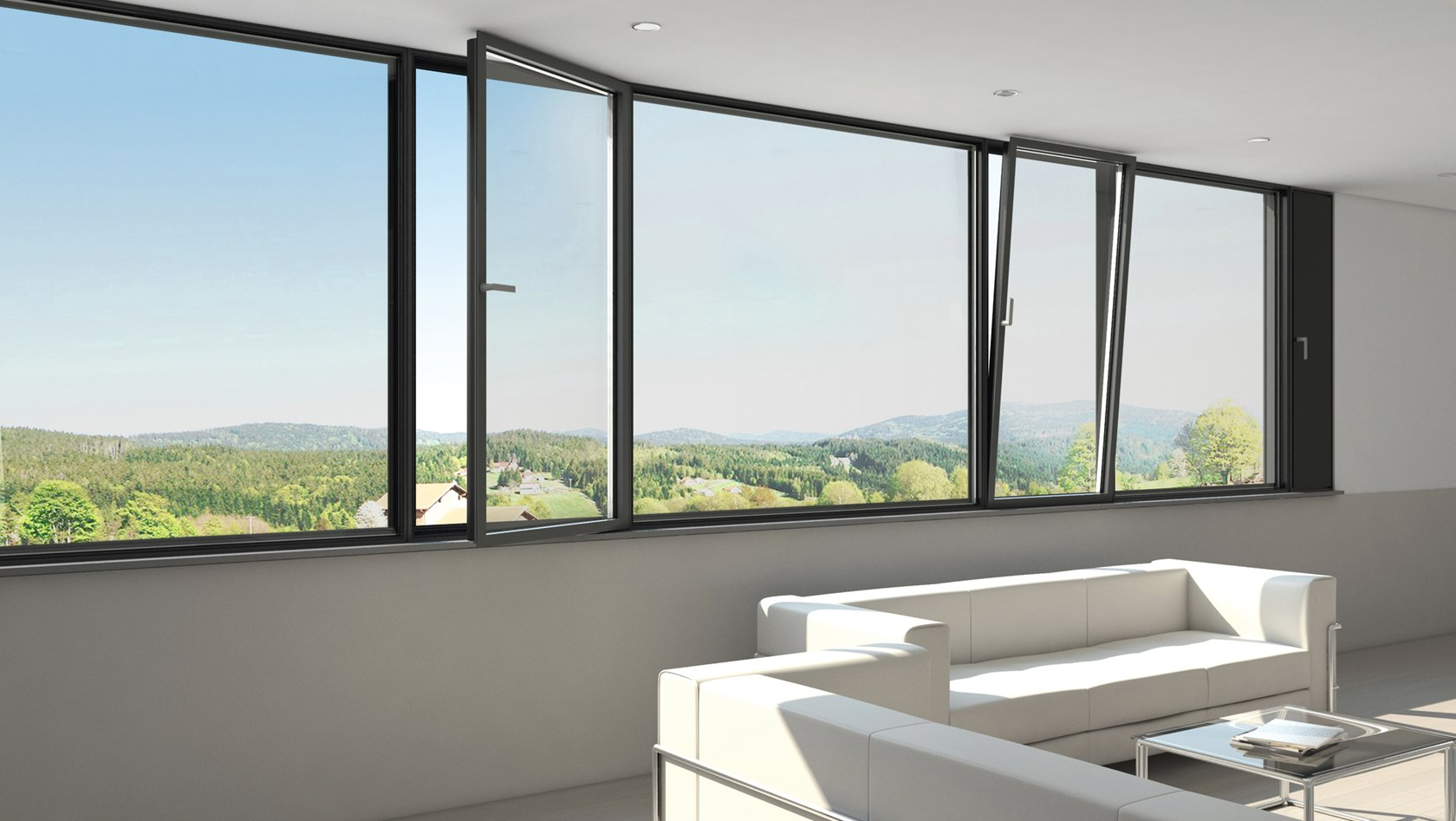 Aluminum Casement & Tilt Turn Windows-76 Series